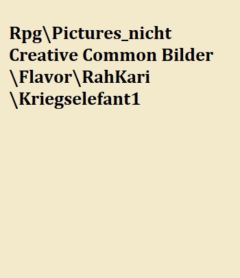 Kriegselefanten durchbrechen eine Phalanx vor Keshep