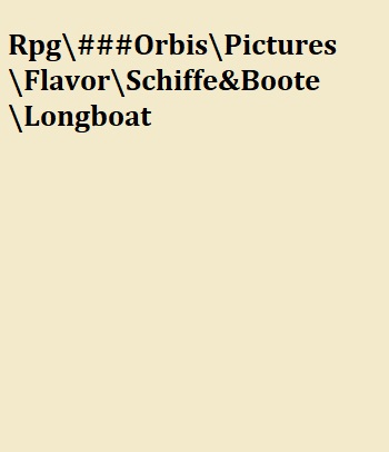 Das Langboot ist ein eher exotischer Schiffstyp