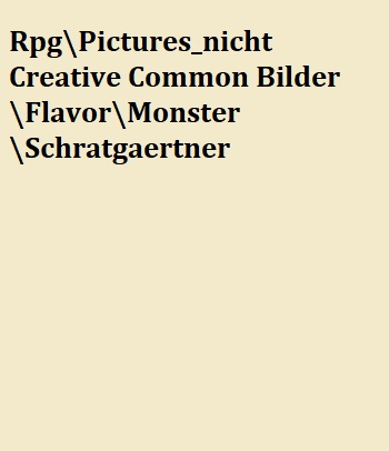 Darstellung eines Schratgaertner