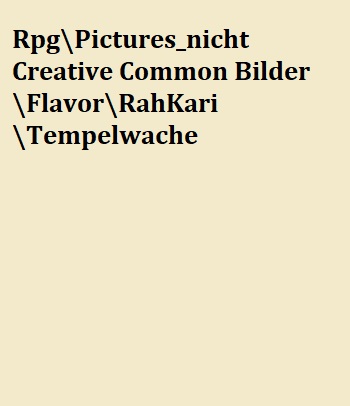 Ein Tempelwächter beim Training