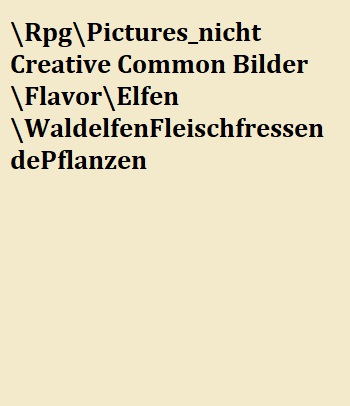 Eine kleine fleischfressende Pflanze